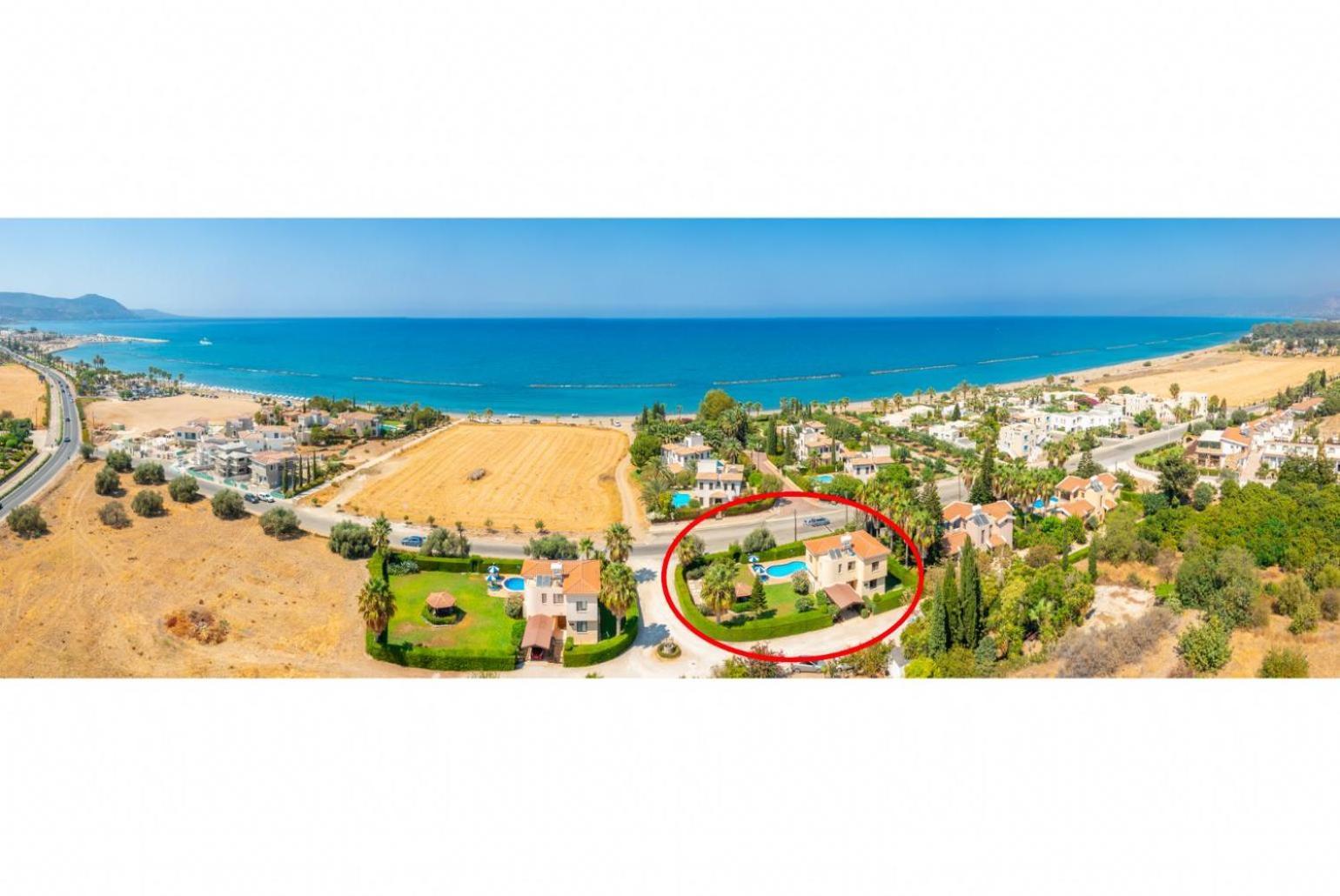 Villa Halima Fostira Polis Dış mekan fotoğraf